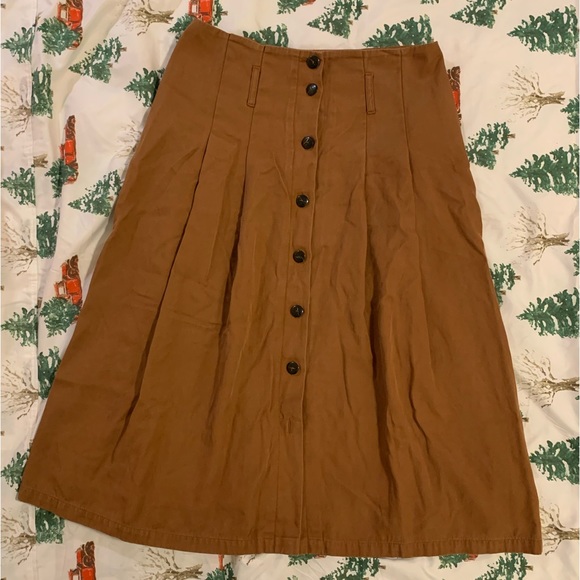Sezane Dresses & Skirts - Sezane brown maxi skirt 38